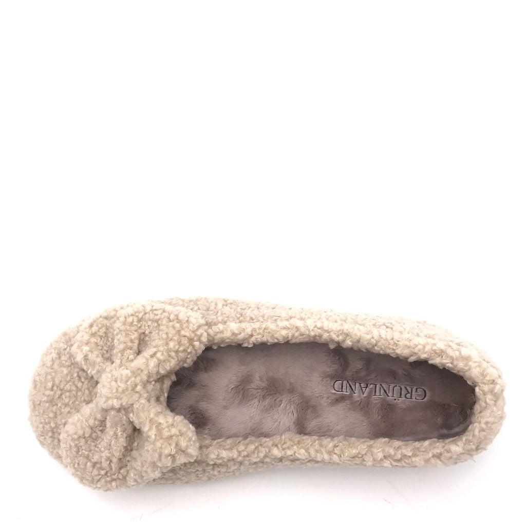 Zulian Calzature Pantofola Glov Beige