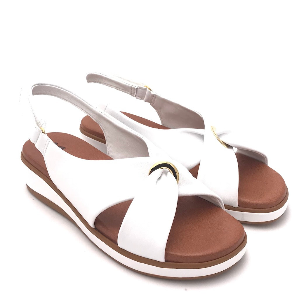 Zulian Calzature Sandalo Bianco