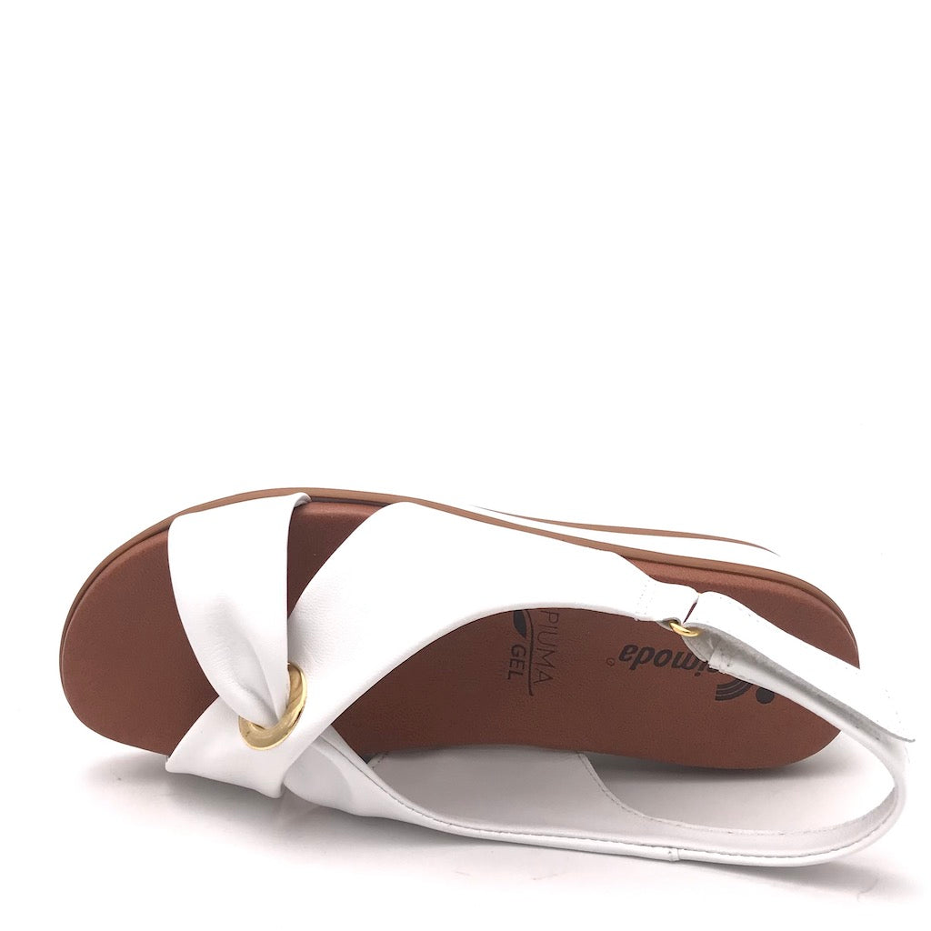 Zulian Calzature Sandalo Bianco