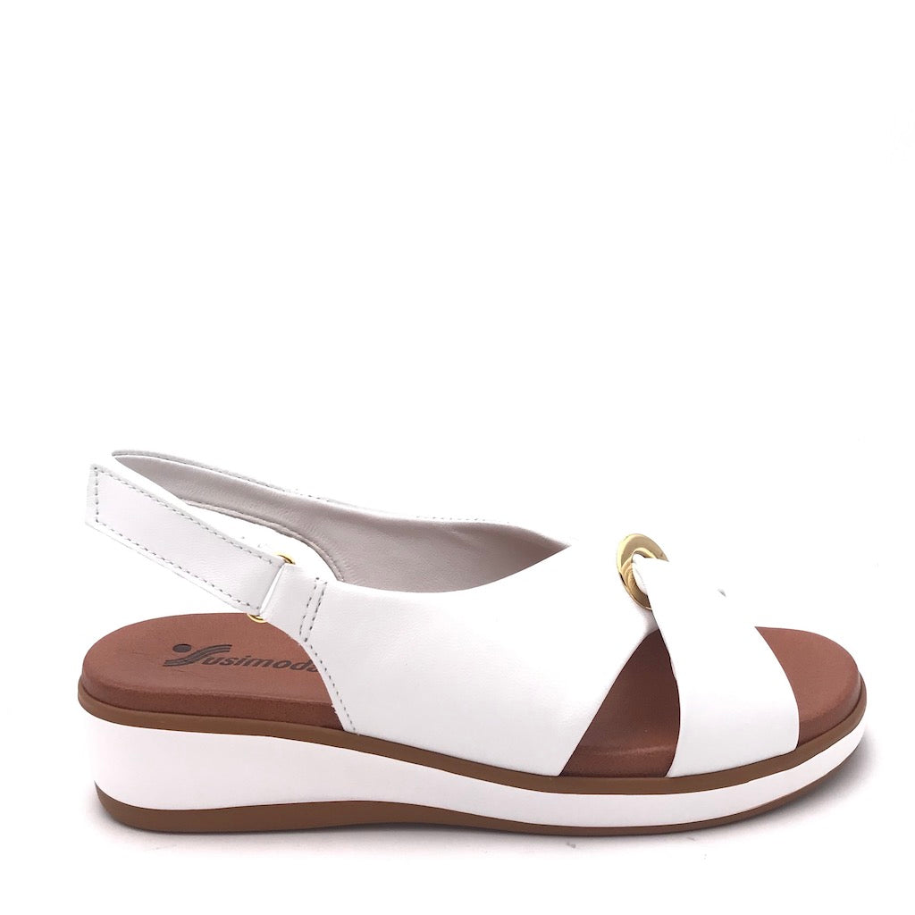 Zulian Calzature Sandalo bianco