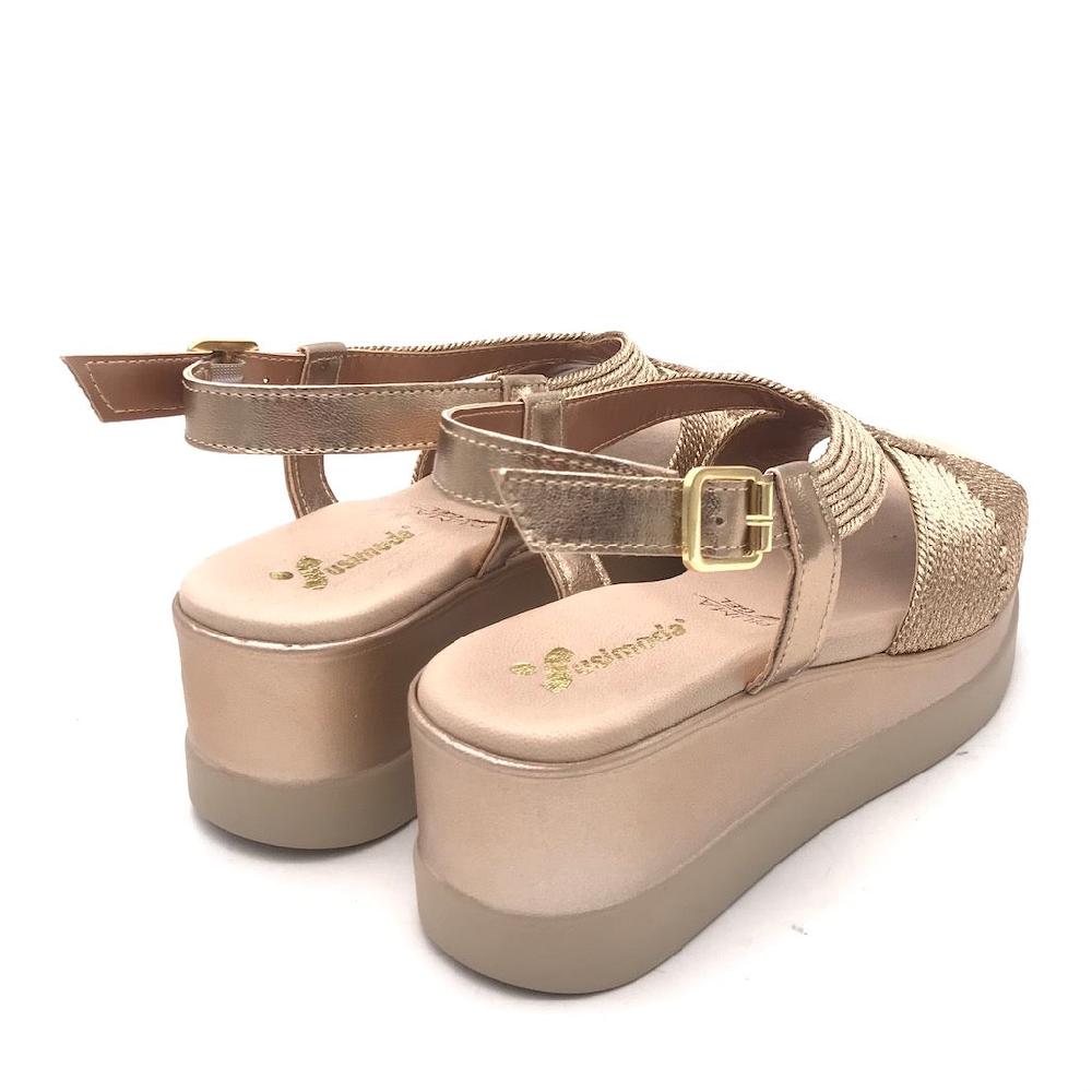 Zulian Calzature Sandalo Cordalux Rame