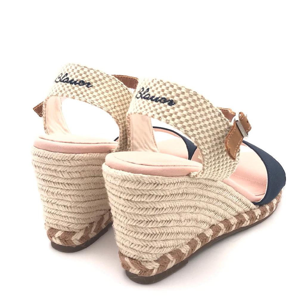 Zulian Calzature Sandalo Wells Blu