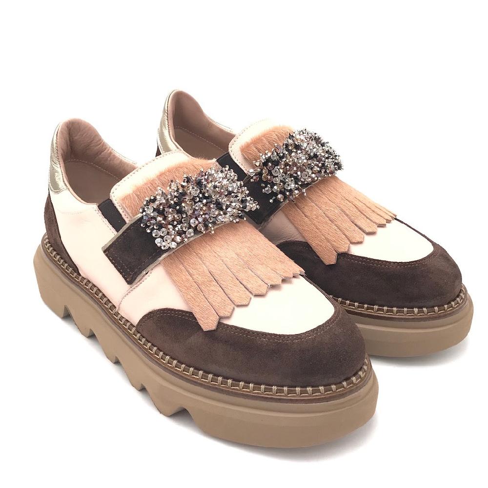 Zulian Calzature Scarpa Accollata T.moro