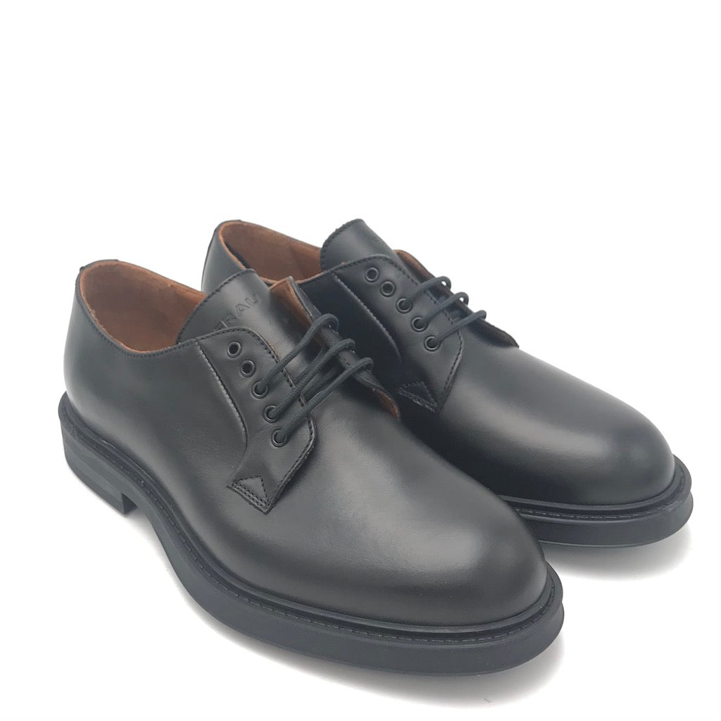 Zulian Calzature Scarpa Allacciata Nera