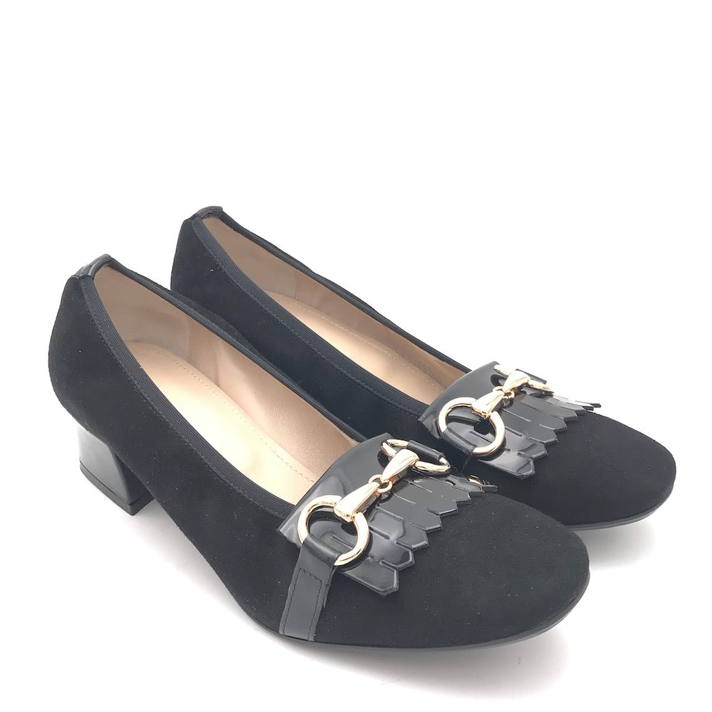 Zulian Calzature Scarpa In Camoscio Nero