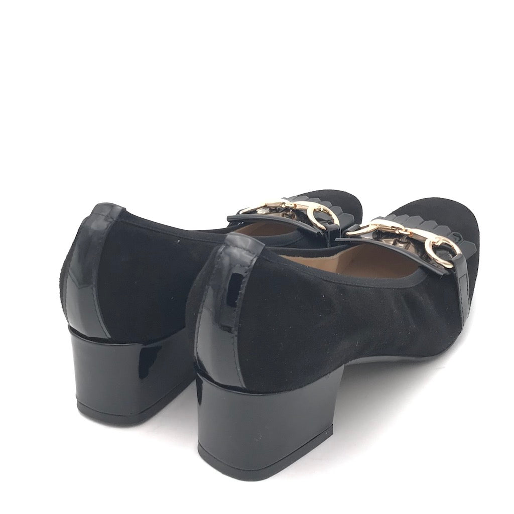 Zulian Calzature Scarpa In Camoscio Nero