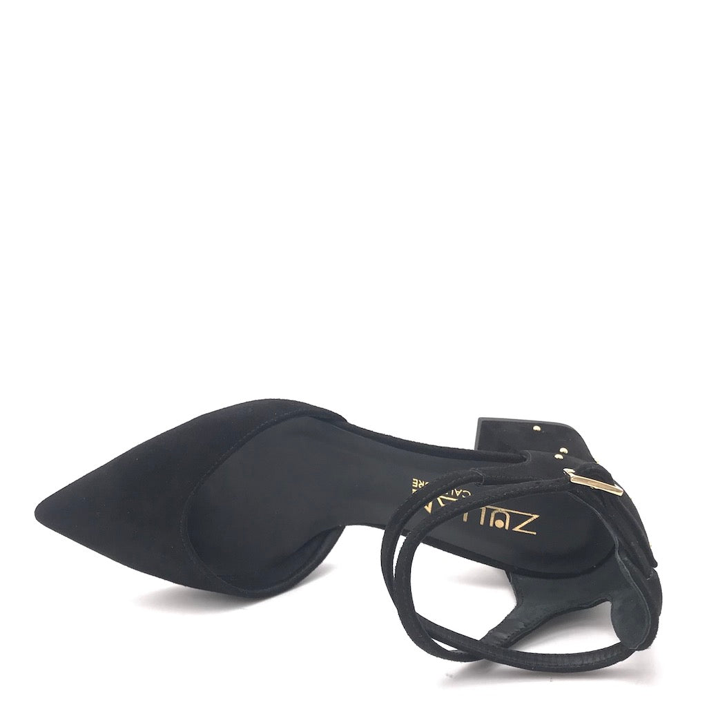 Zulian Calzature Scarpa Lerici Camoscio Nero