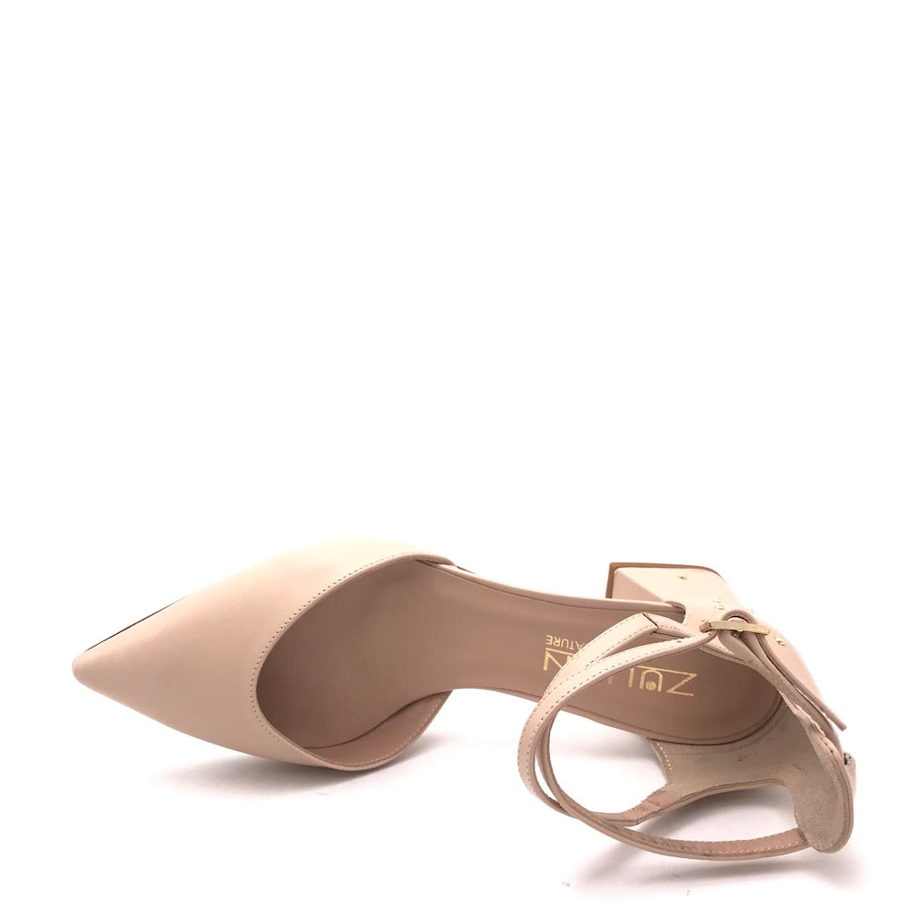 Zulian Calzature Scarpa Lerici Nappa Talco