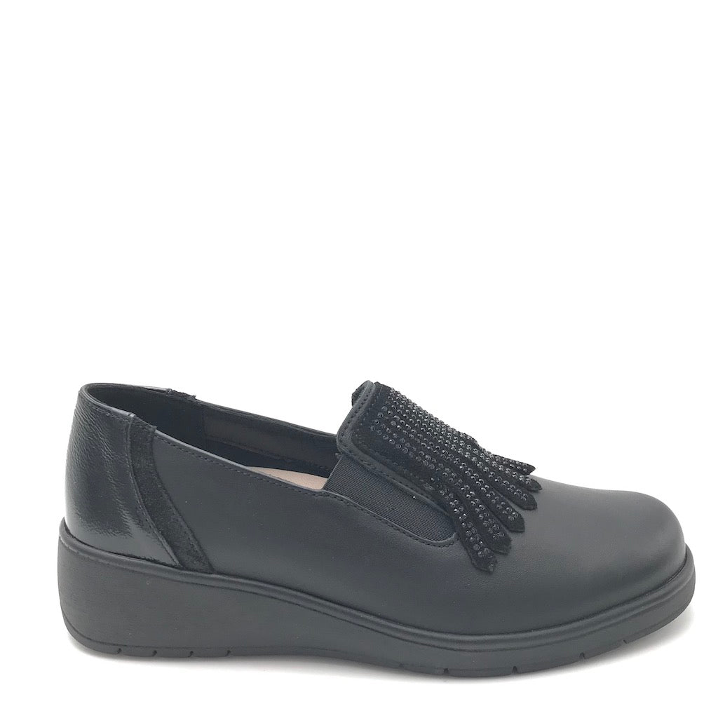Zulian Calzature Scarpa Neta in pelle nera