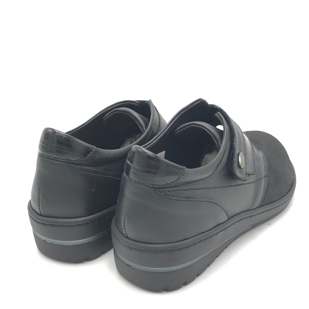 Zulian Calzature Scarpa Nile Velcro Nera