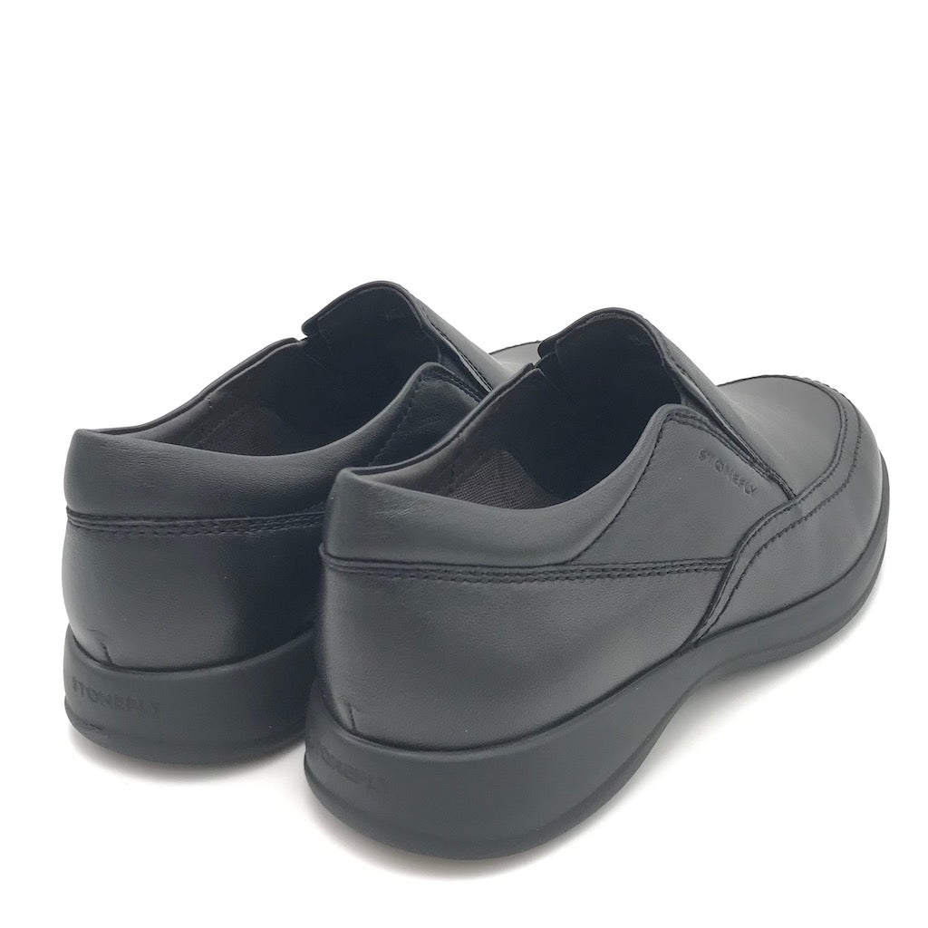 Zulian Calzature Scarpa Season In Nappa Nera