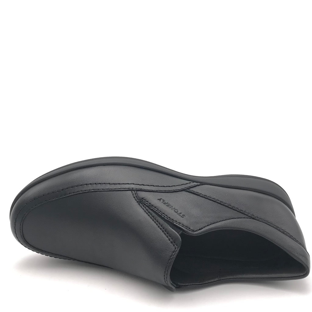 Zulian Calzature Scarpa Season In Nappa Nera