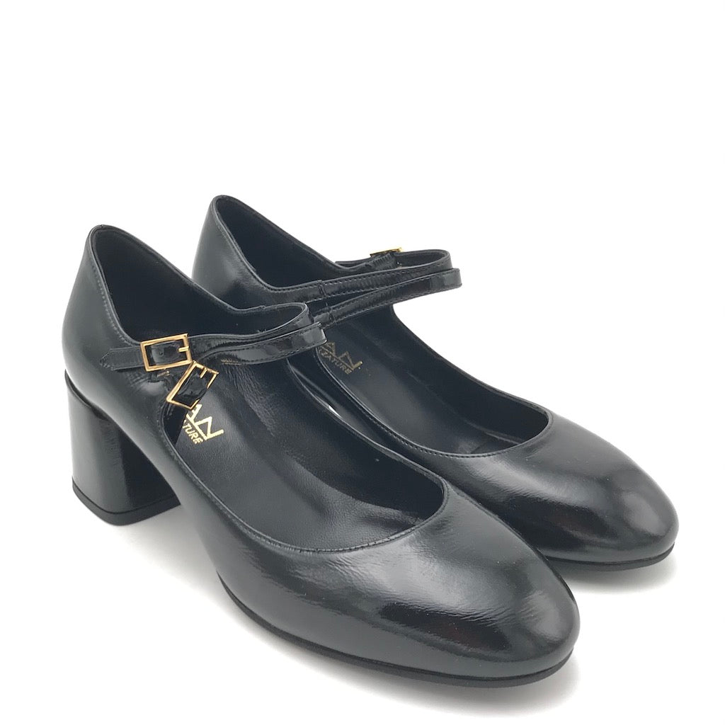 Zulian Calzature Scarpa Zar Cinturino Nera