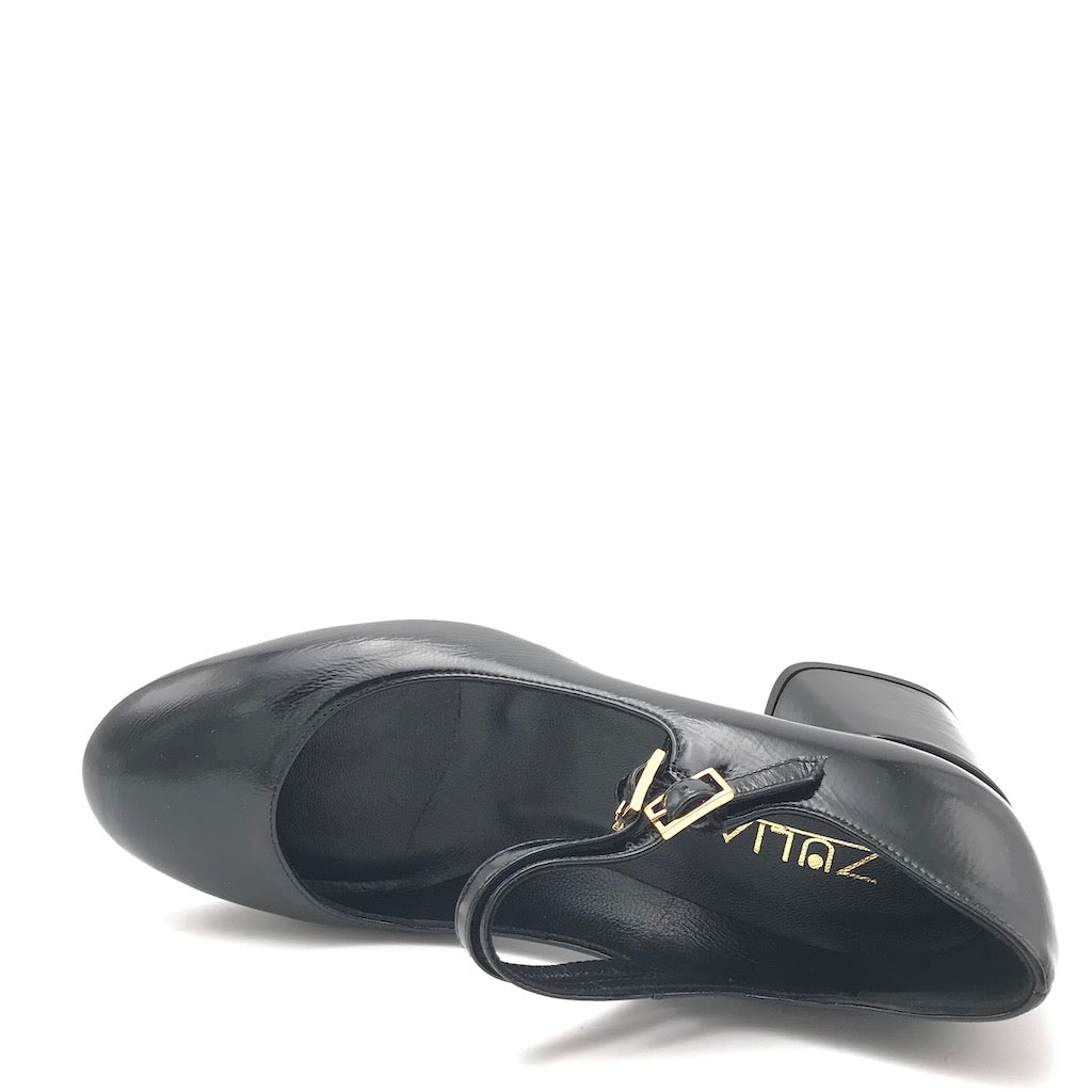 Zulian Calzature Scarpa Zar Cinturino Nera