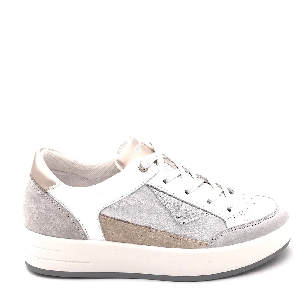 Zulian Calzature Sneakers Alina argento