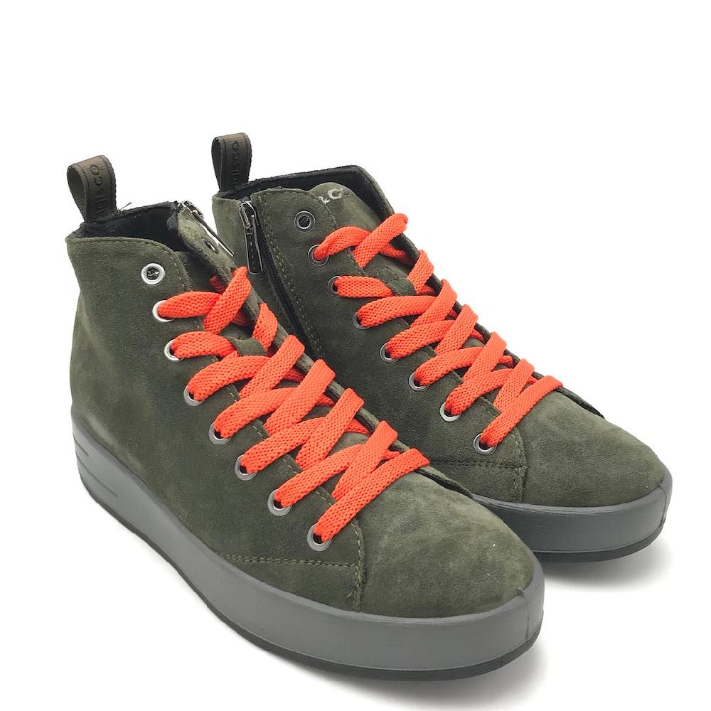Zulian Calzature Sneakers Alina Verde Scuro