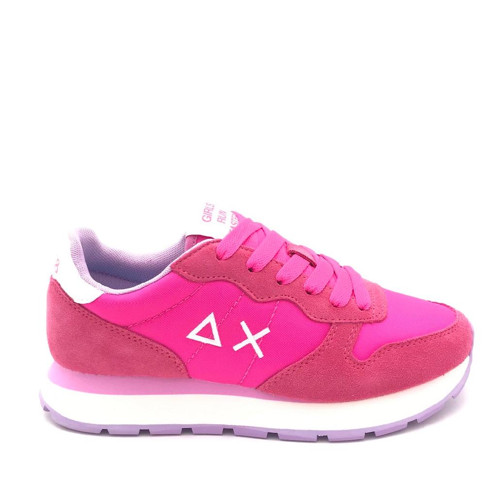 Zulian Calzature Sneakers Ally solid nylon fuxia