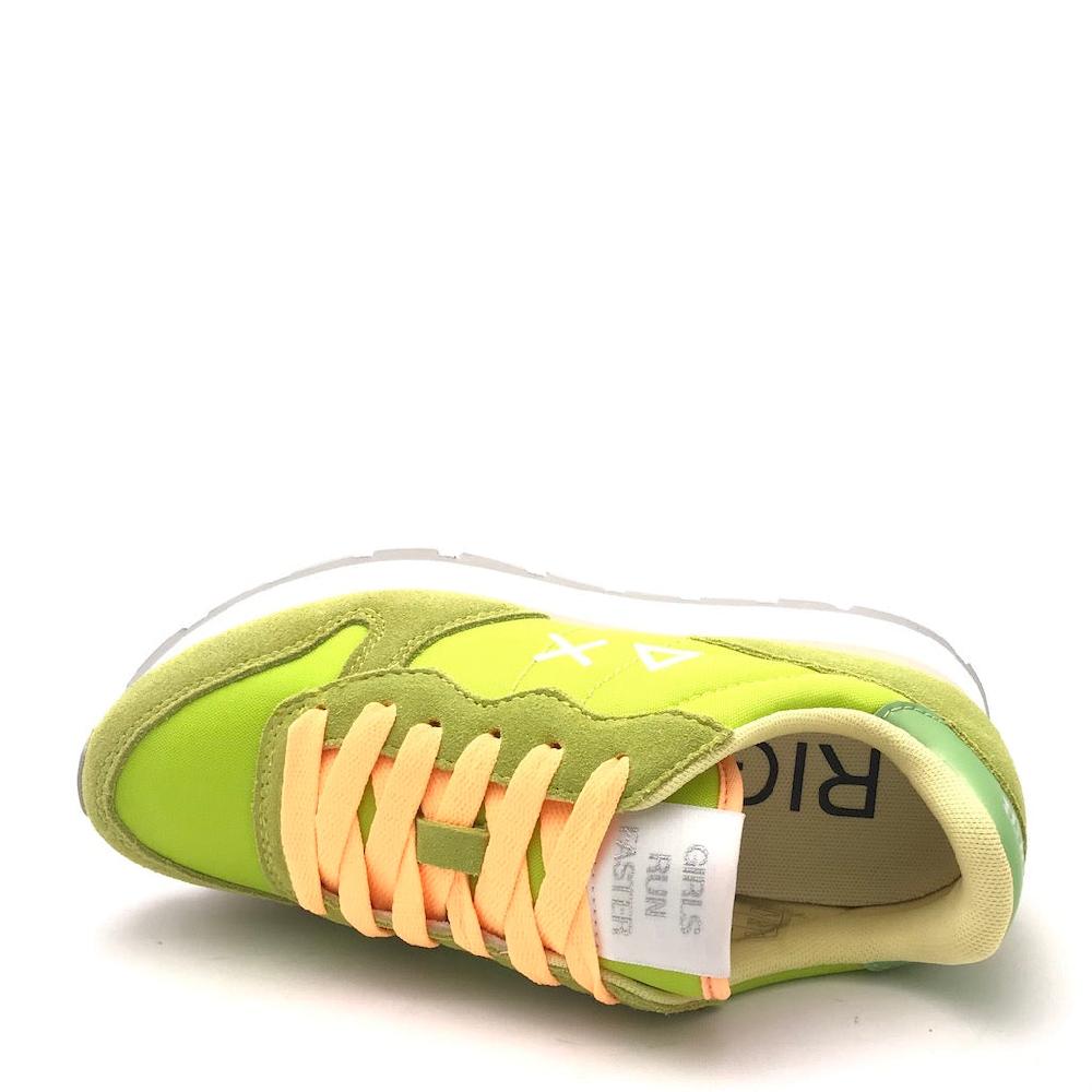 Zulian Calzature Sneakers Ally Solid Nylon Lime