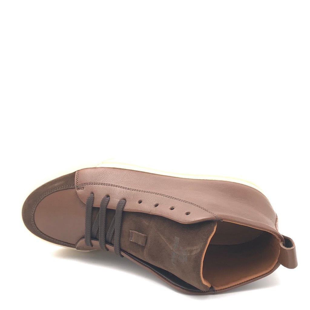 Zulian Calzature Sneakers Alta Marrone