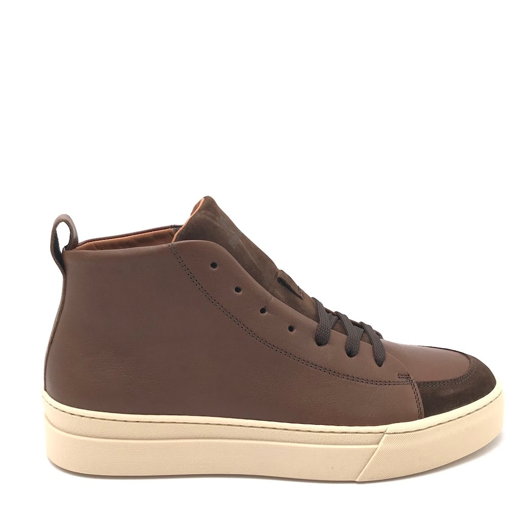 Zulian Calzature Sneakers alta marrone