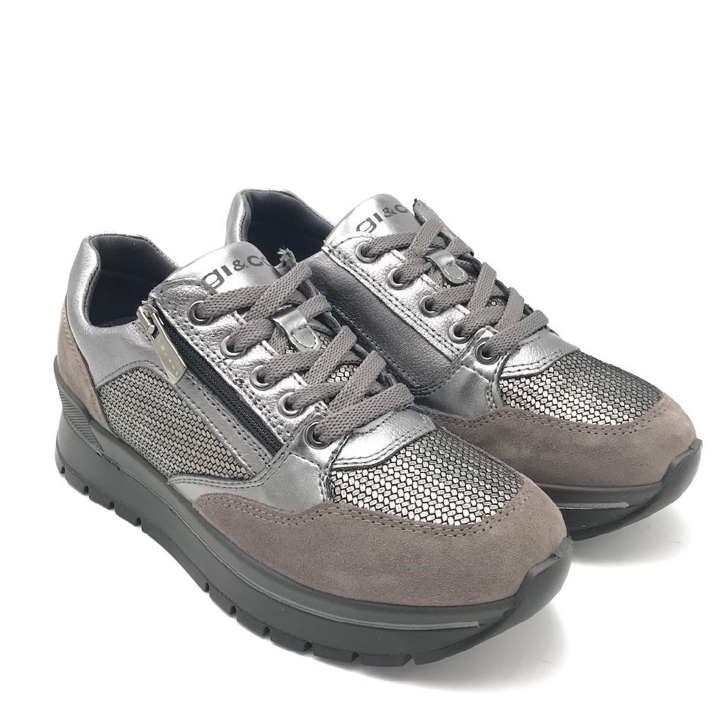 Zulian Calzature Sneakers Anika Grigio Scuro