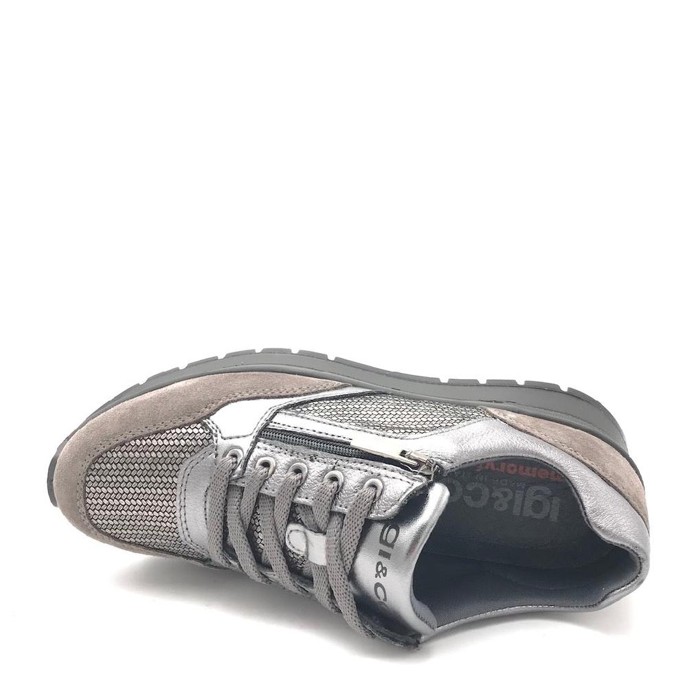 Zulian Calzature Sneakers Anika Grigio Scuro