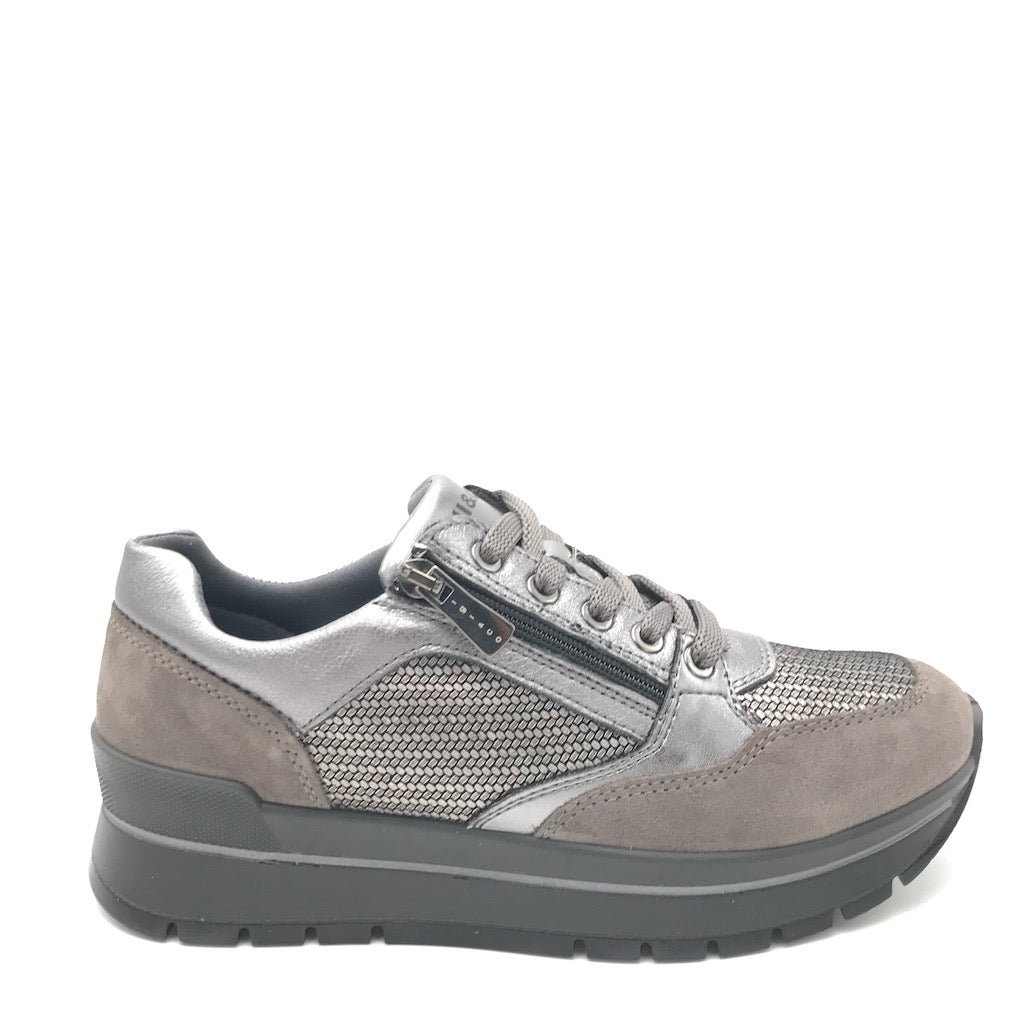 Zulian Calzature Sneakers Anika grigio scuro