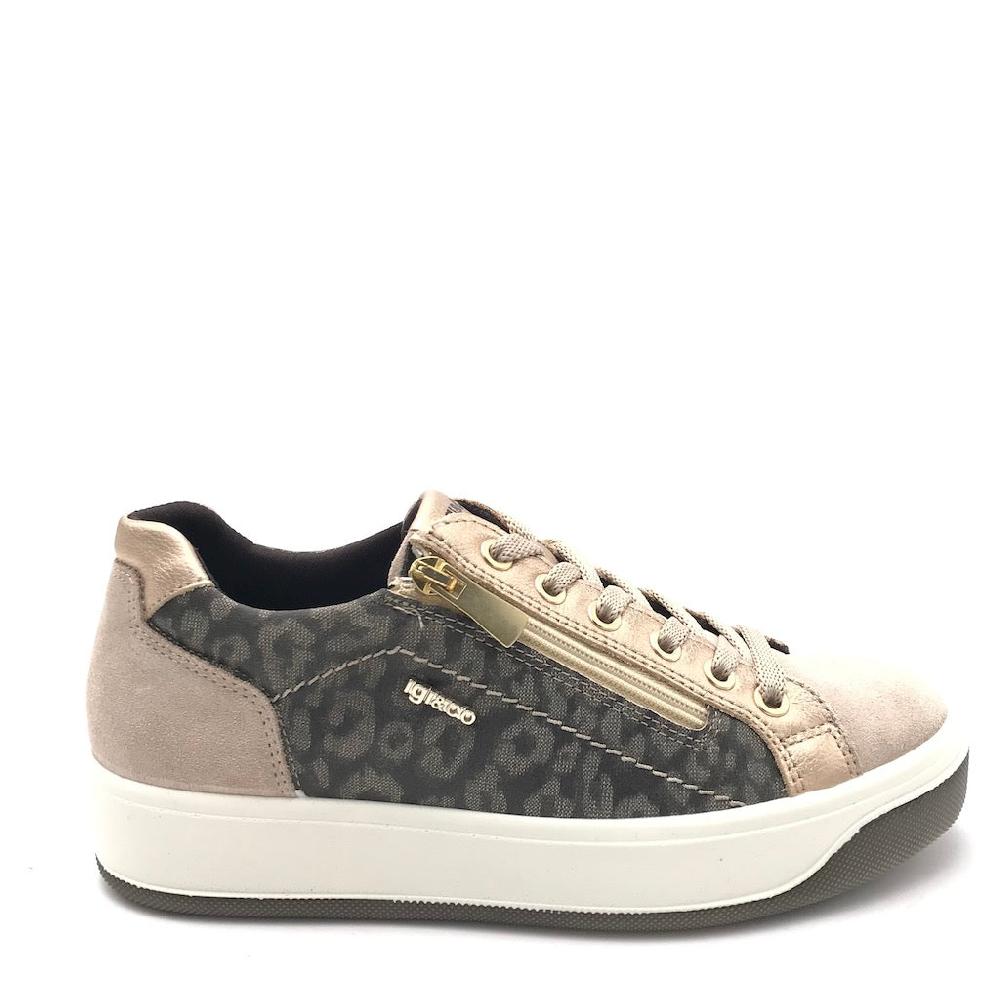 Zulian Calzature Sneakers Ava visone-beige