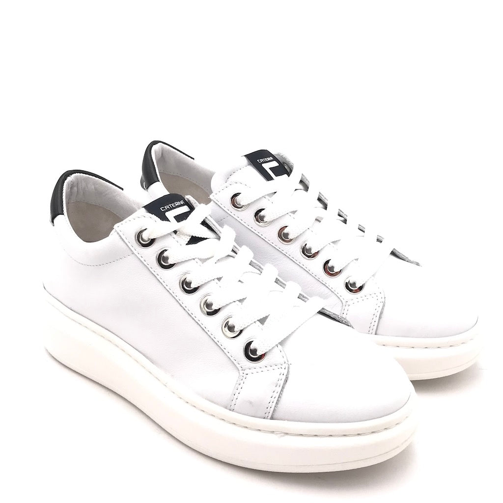 Zulian Calzature Sneakers Basic Bianca