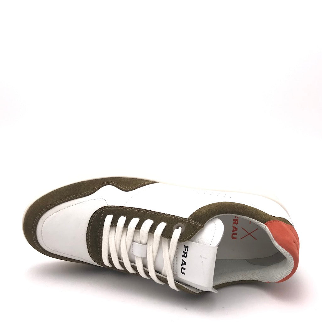 Zulian Calzature Sneakers Bianca-verde