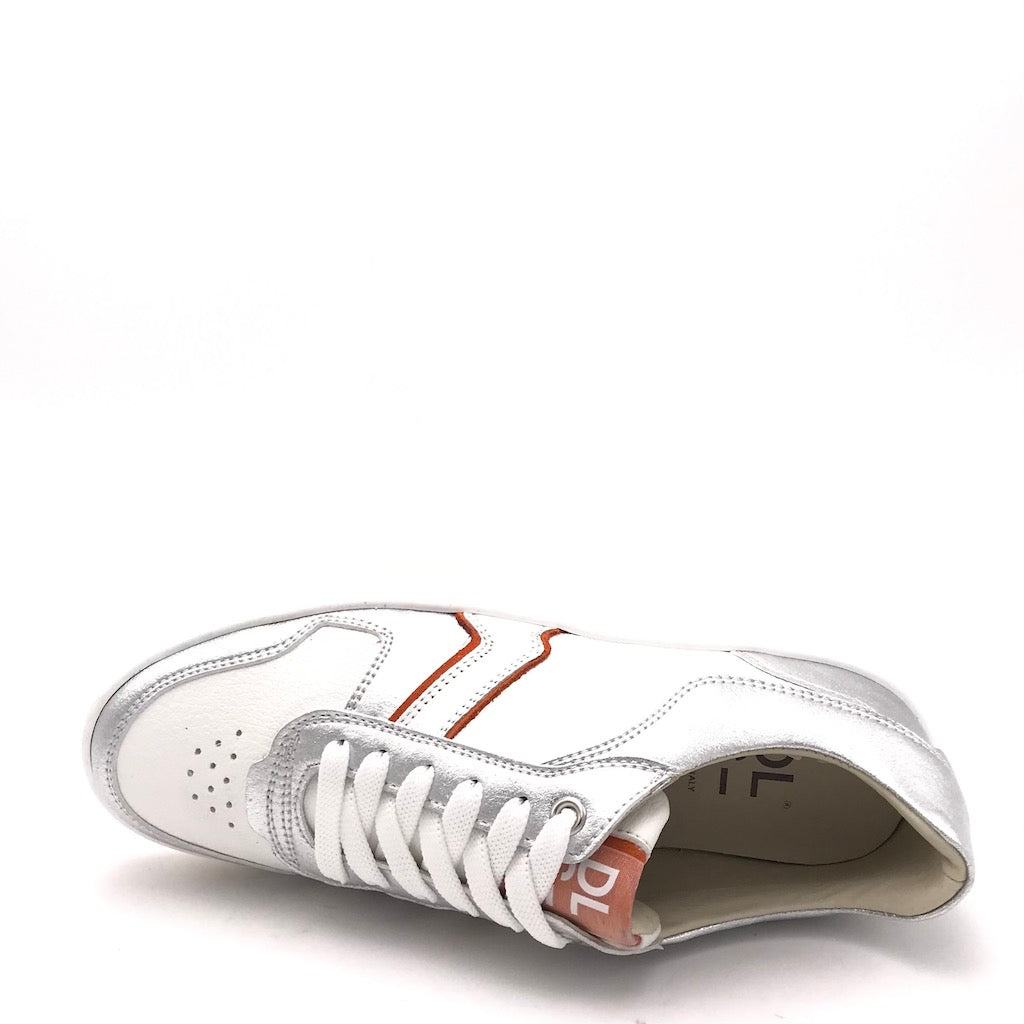 Zulian Calzature Sneakers DLS Argento-bianco