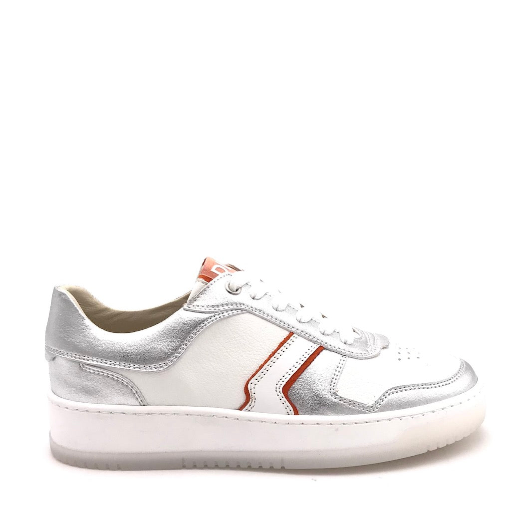 Zulian Calzature Sneakers DLS argento-bianco