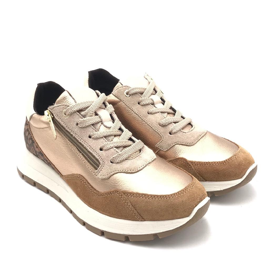 Zulian Calzature Sneakers Ermione Champagne