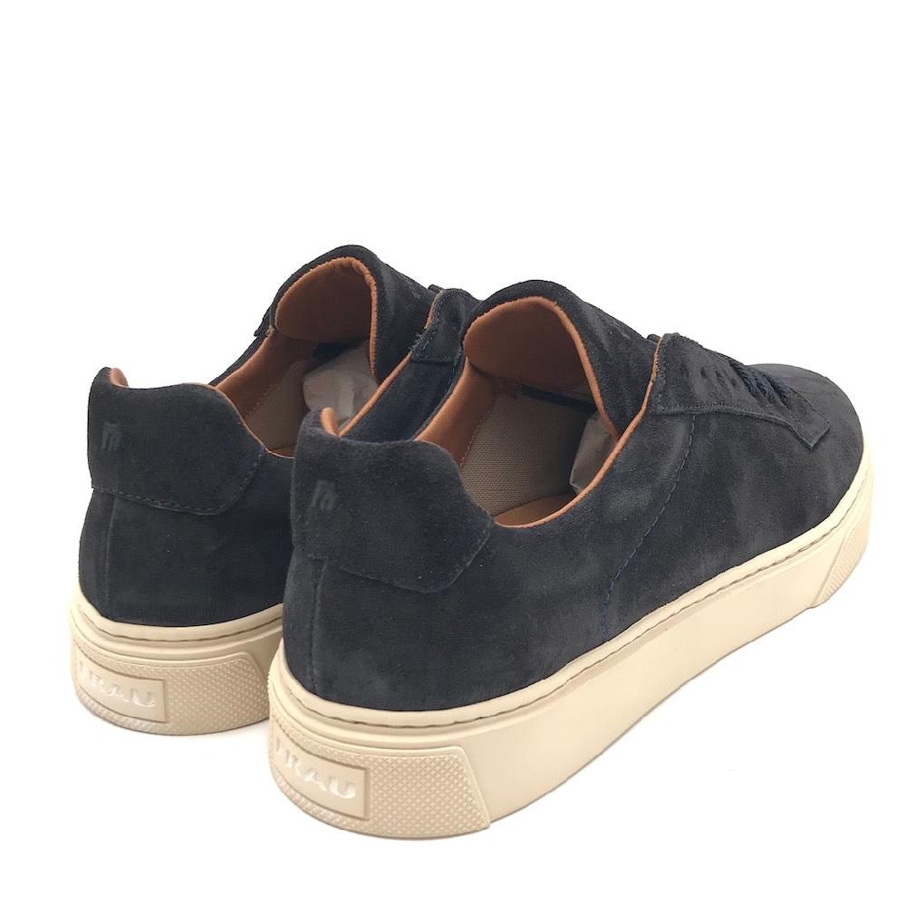 Zulian Calzature Sneakers In Crosta Blu