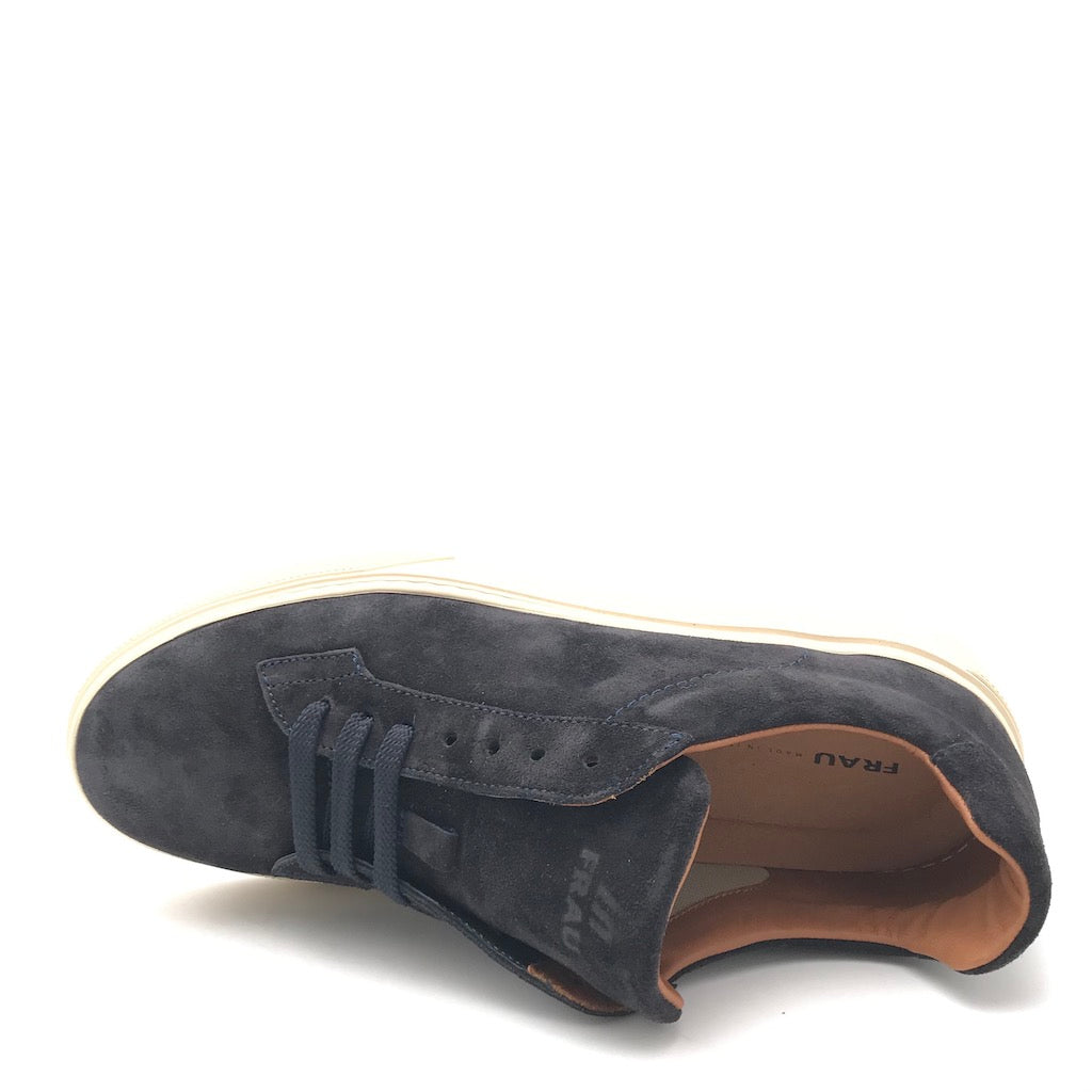 Zulian Calzature Sneakers In Crosta Blu