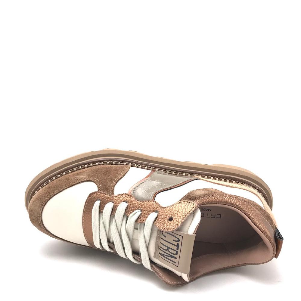 Zulian Calzature Sneakers In Crosta Castagna