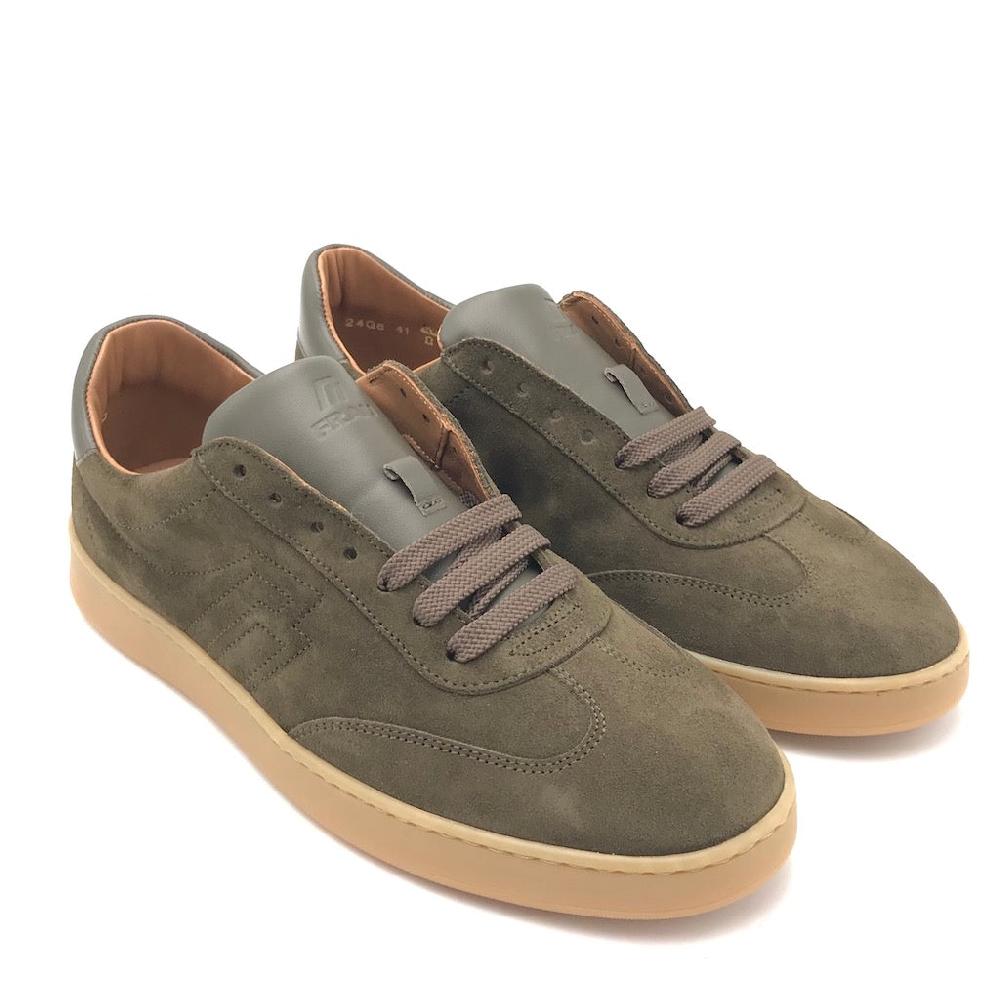 Zulian Calzature Sneakers In Crosta Felce