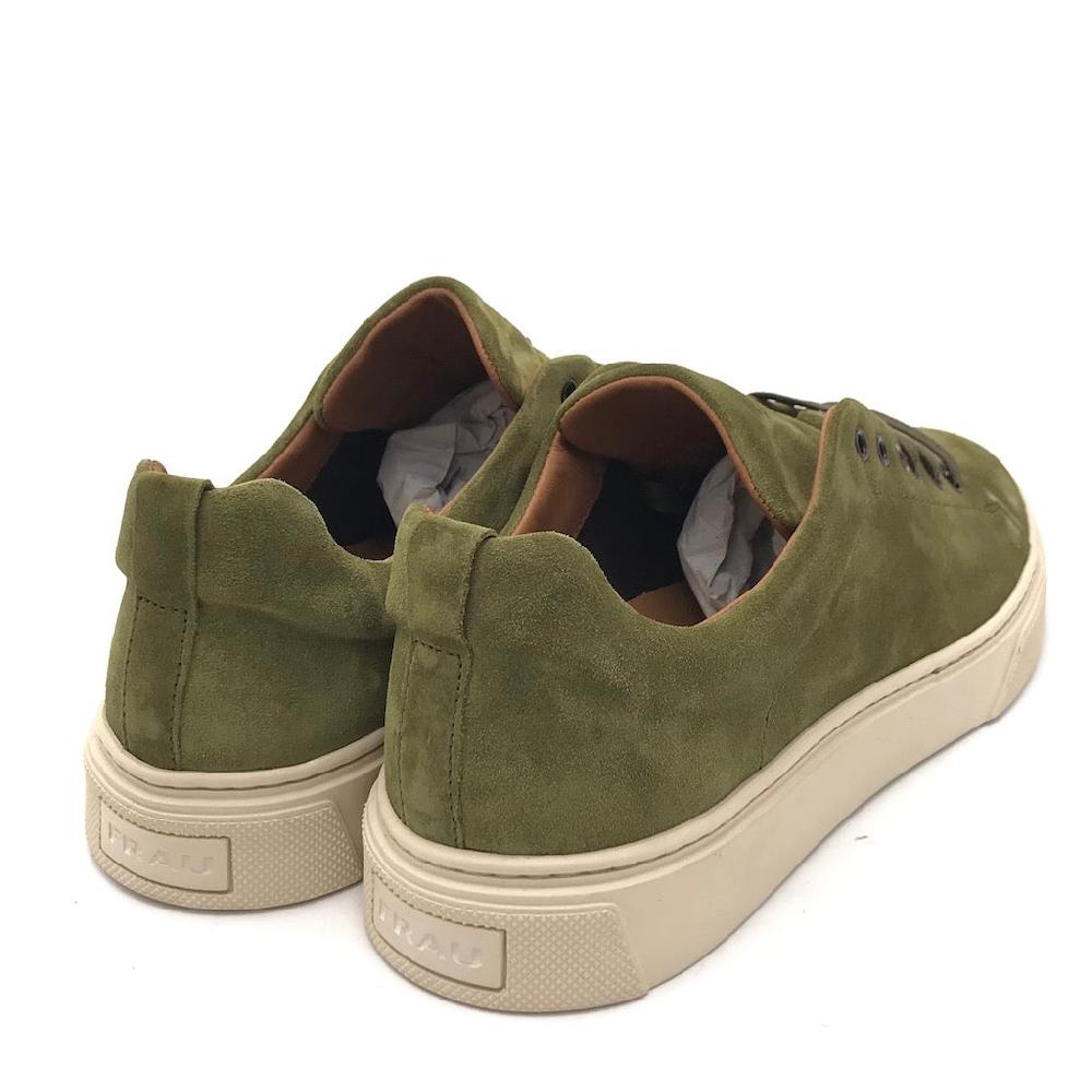 Zulian Calzature Sneakers In Crosta Foglia