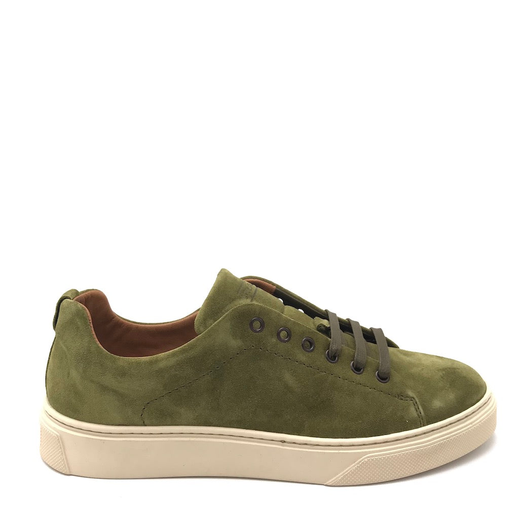 Zulian Calzature Sneakers in crosta foglia