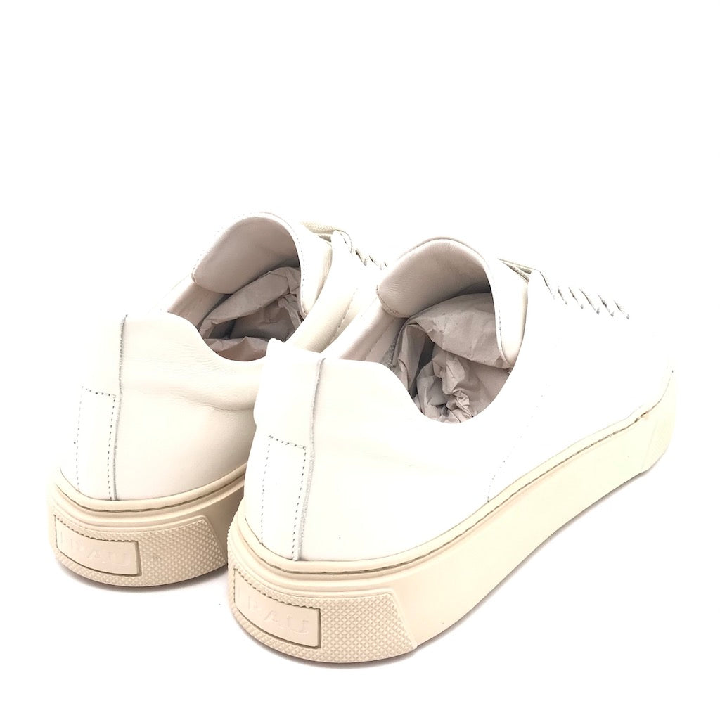 Zulian Calzature Sneakers In Pelle Burro