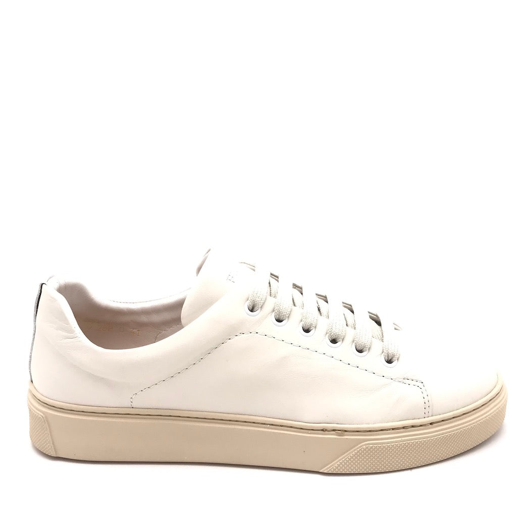Zulian Calzature Sneakers in pelle burro