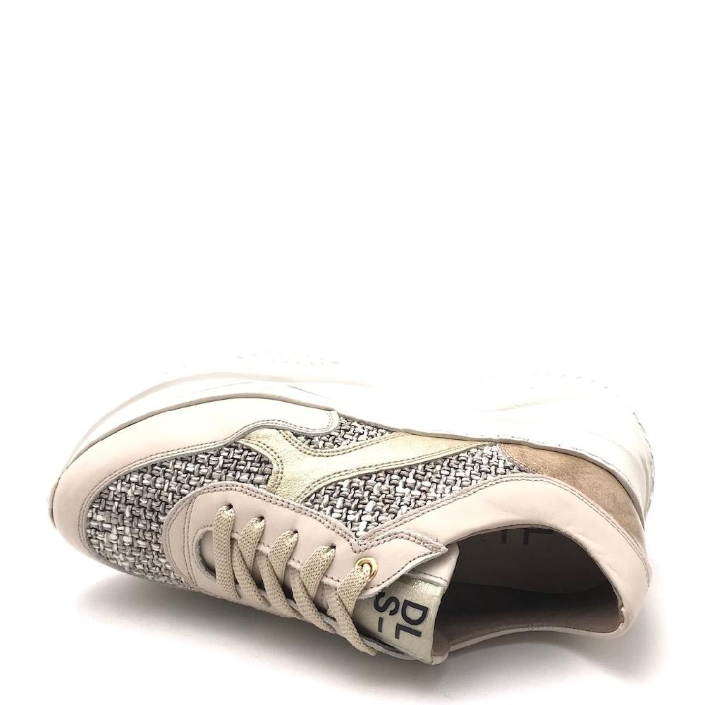 Zulian Calzature Sneakers In Pelle Latte