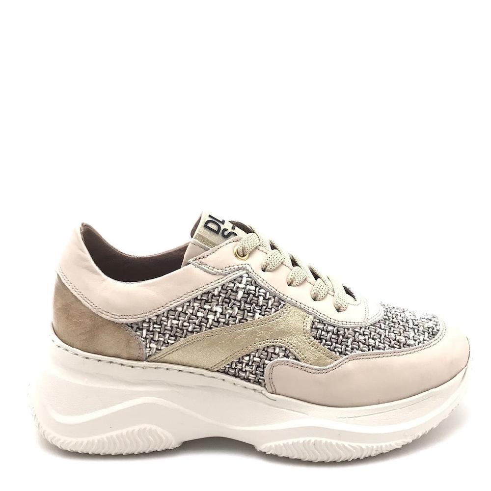 Zulian Calzature Sneakers in pelle latte