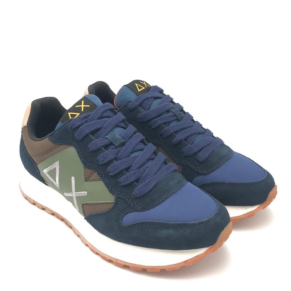 Zulian Calzature Sneakers Jaki Bicolor Blu