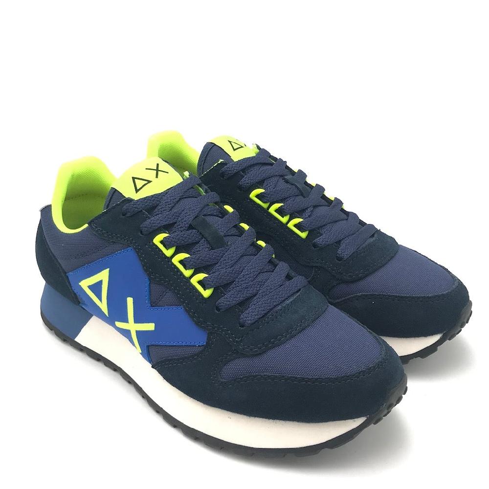Zulian Calzature Sneakers Jaki Fluo Blu