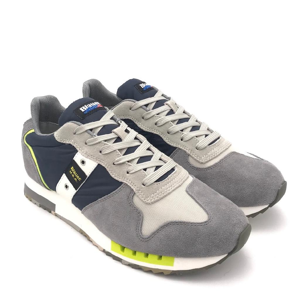 Zulian Calzature Sneakers Queens01 Dir Navy-grey