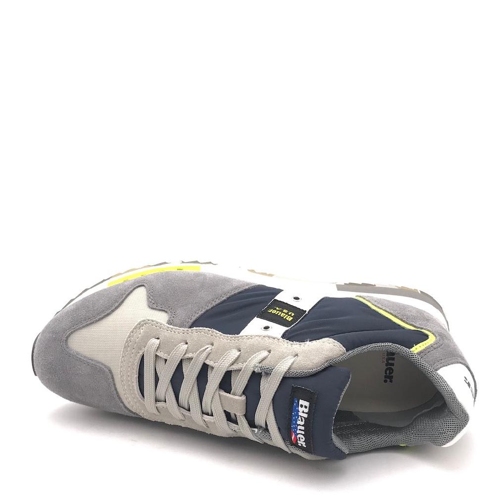 Zulian Calzature Sneakers Queens01 Dir Navy-grey