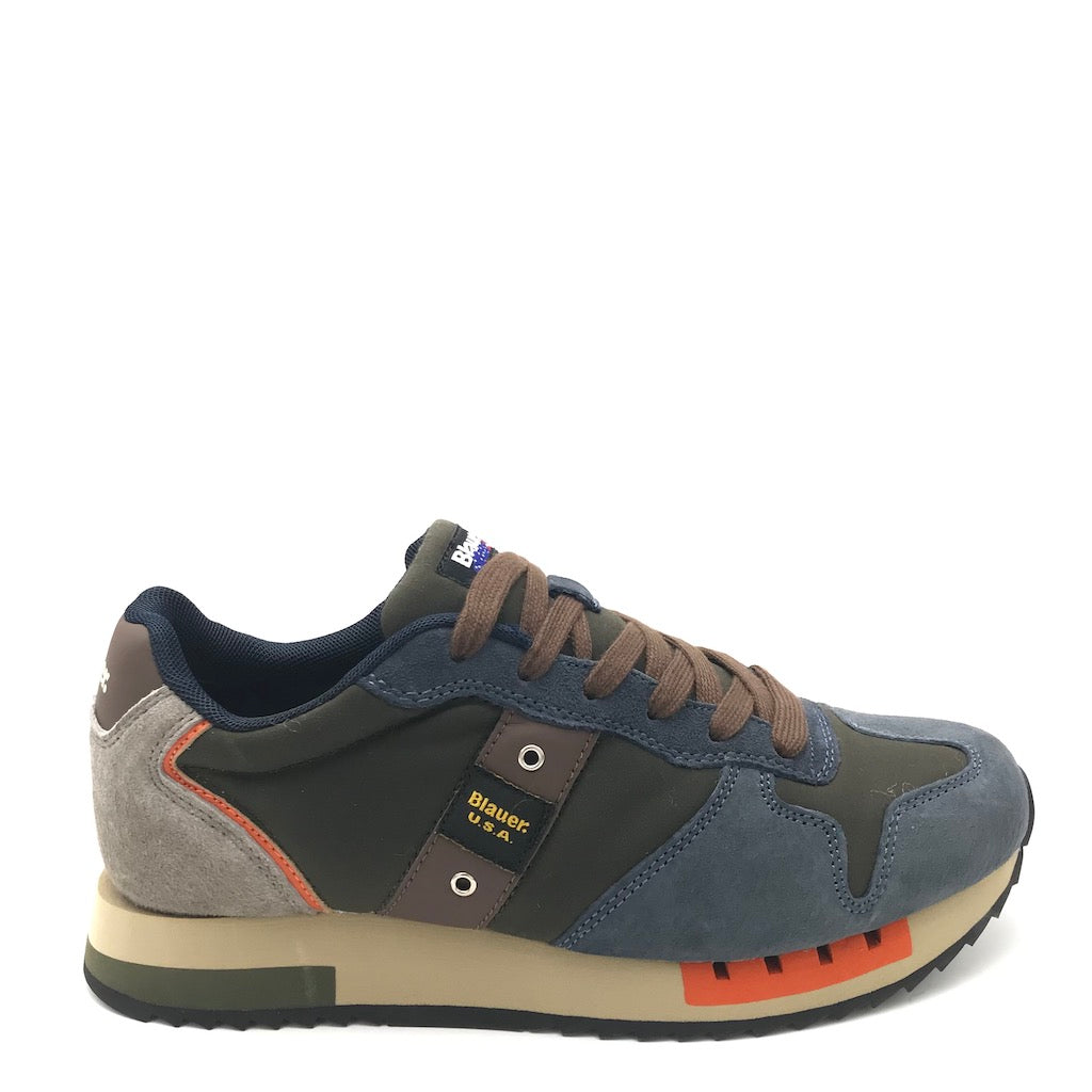 Zulian Calzature Sneakers Queens01 navy-military
