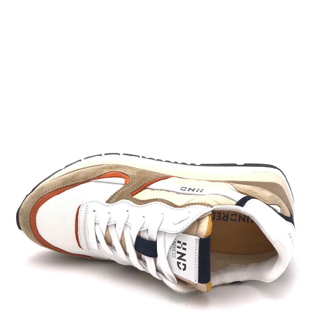 Zulian Calzature Sneakers Running Bianco-panna