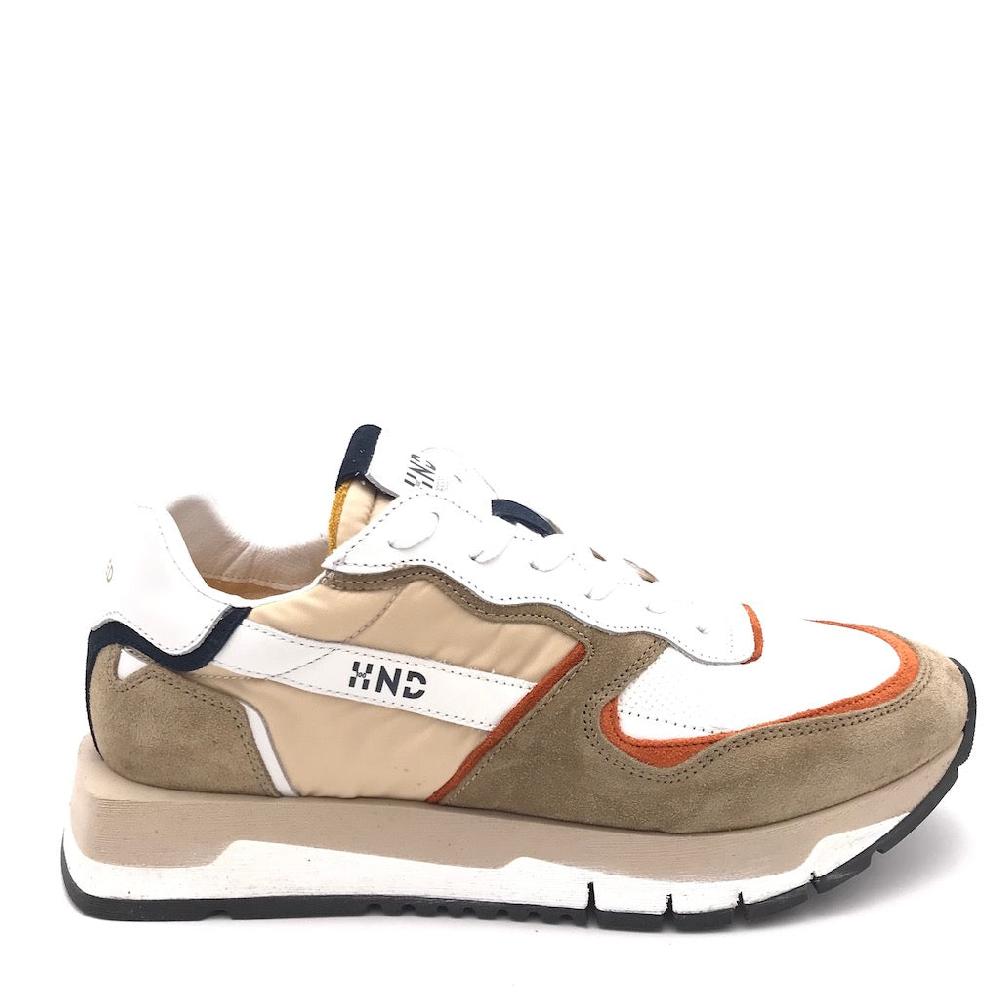 Zulian Calzature Sneakers running bianco-panna